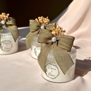 Personalized Scented Candle Favor, Custom Wedding Candle Favor, Bulk Wedding Gift, Bridal Shower Candle Gift, Gift For Guests, Wedding Favor