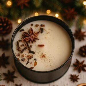Chai Candle | Wooden Wick | Soy Wax Blend | Gift Boxed | 6oz