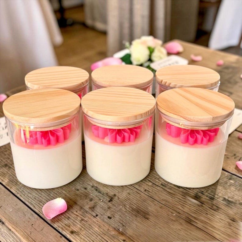 Daisy Candle | Handmade Soy Candle | Custom Party Favors, Bridal Shower Gifts, Baby Shower Candles, Bridesmaid Gift, Thank You Candle - 图片 6